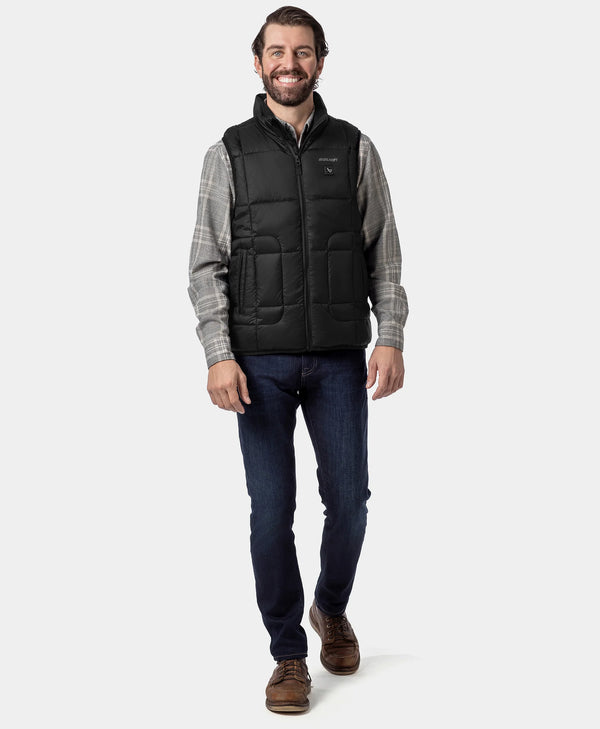 Ororo Bauer Men's 4-Zone Heated Puffer Vest | Ororo