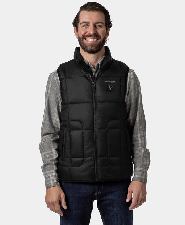 ororo Bauer Men's 4-Zone Heated Puffer Vest | ororo