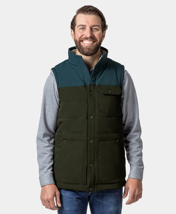 ororo Heated Sherpa Lined Vest | Men's Vest | ororo®