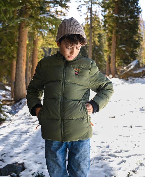Ororo Kids' 4-Zone Heated Down Jacket| Ororo