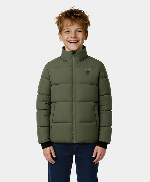 ororo Kids' 4-Zone Heated Down Jacket| ororo