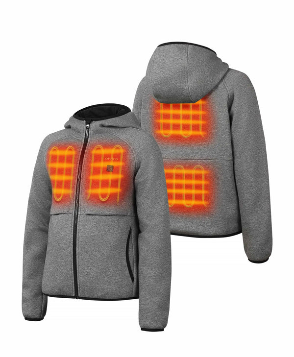 Ororo Kids' 4-Zone Heated Fleece Hoodie | Ororo®