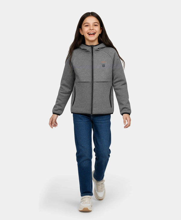 Ororo Kids' 4-Zone Heated Fleece Hoodie | Ororo®