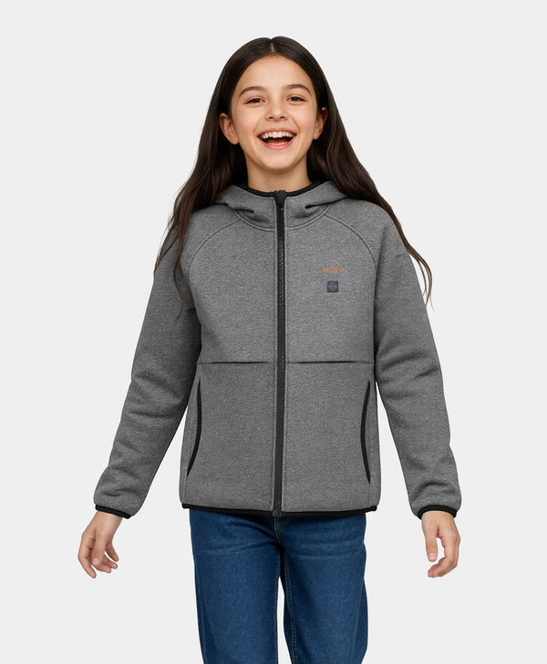 ororo Kids' 4-Zone Heated Fleece Hoodie | ororo®