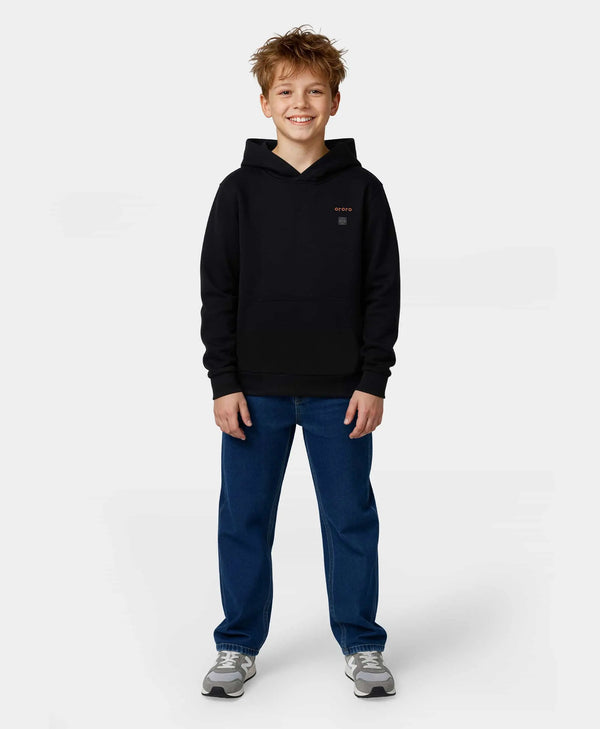 Ororo Kids' 4-Zone Heated Pullover Hoodie| Ororo
