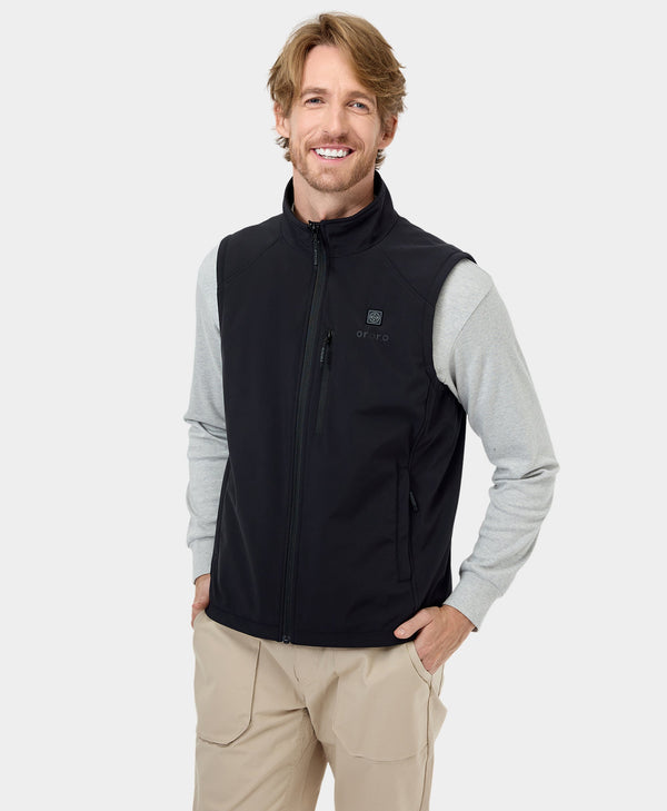 Ororo Men's Heated Softshell Vest (Apparel Only)