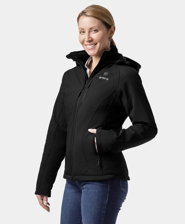 Ororo Paragon Women's Heated Jacket - Black