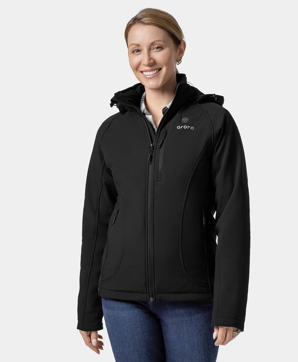 ororo Paragon Women's Heated Jacket - Black