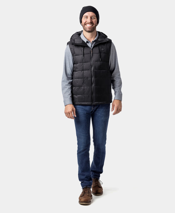 Ororo PuffLyte™ Men's 5-Zone Hooded Heated Vest