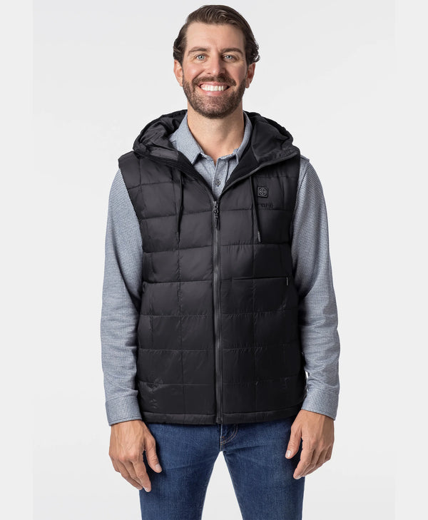 ororo PuffLyte™ Men's 5-Zone Hooded Heated Vest