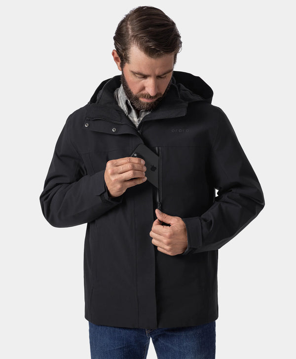 Ororo "River Ridge" Men's Shell Jacket | Ororo®