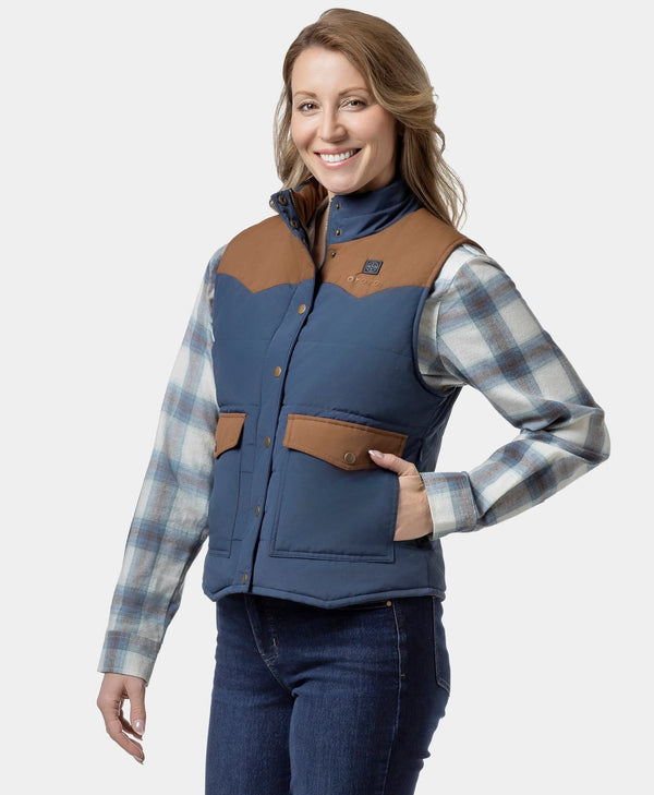 Ororo Western Heated Vest | Women's Vest | Ororo®