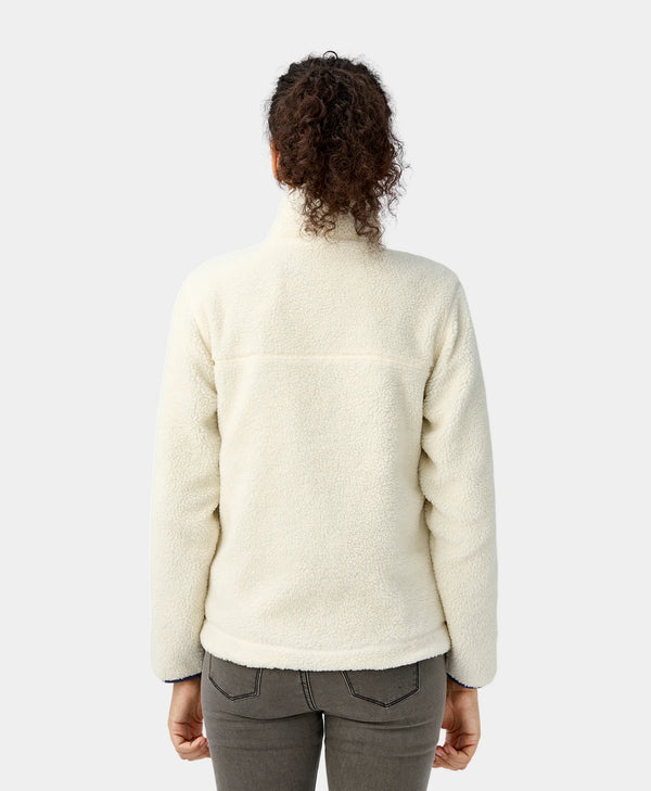 Ororo Women Heated Recycled Fleece Jacket | Ororo