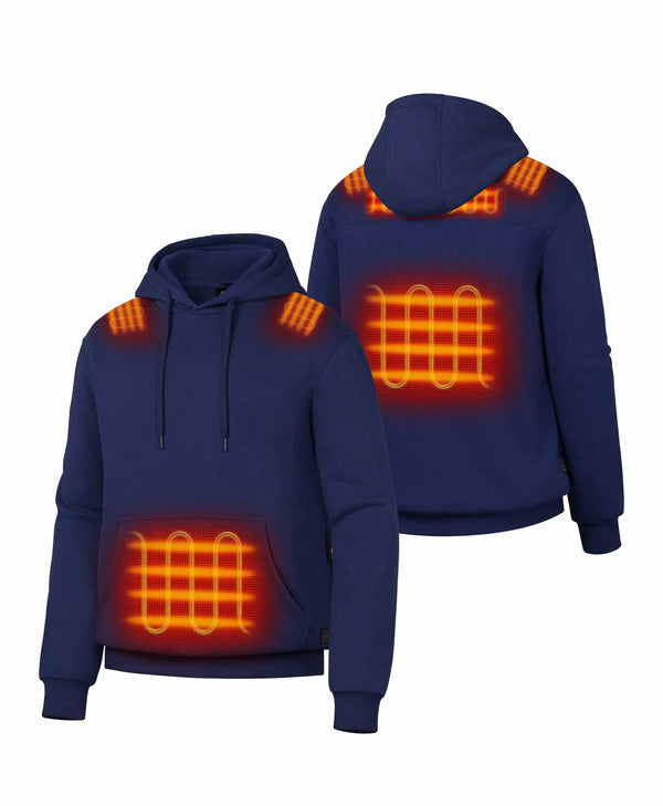 Ororo Preston Unisex 5-Zone Pullover Heated Hoodie | Ororo