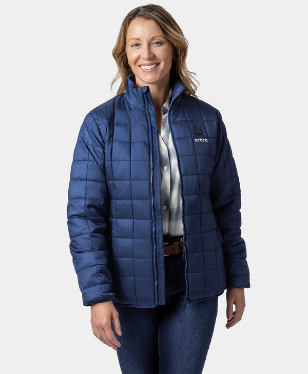 Ororo Prism Women's Heated Quilted Jacket | Women’s Jacket | Ororo®