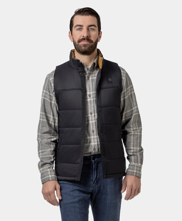 Ororo PuffLyte Men’s Lightweight Heated Vest | Water-Resistant | Ororo®