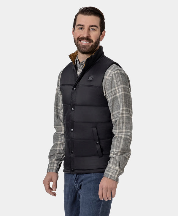 Ororo PuffLyte Men’s Lightweight Heated Vest | Water-Resistant | Ororo®