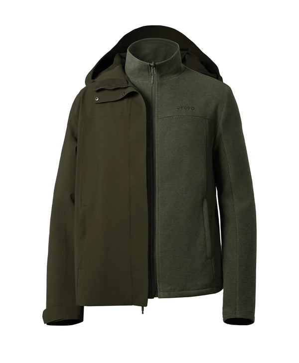 Ororo River Ridge Men’s 3-in-1 Heated Jacket With Fleece Liner | Ororo