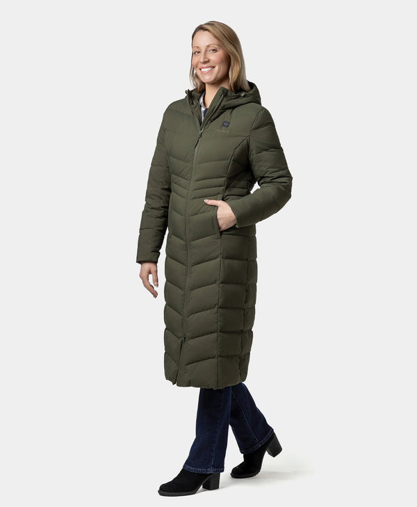 Ororo "SOHO" Women's Heated Down Parka Jacket | Battery-Electric Heating | Ororo®