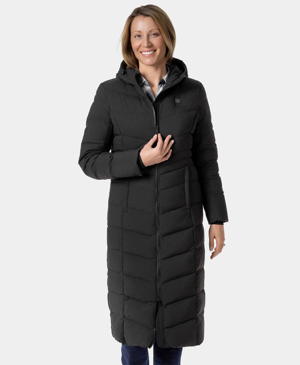 Ororo "SOHO" Women's Heated Down Parka Jacket | Battery-Electric Heating (Apparel Only)