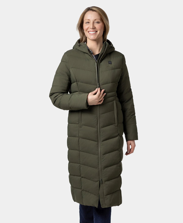 ororo "SOHO" Women's Heated Down Parka Jacket | Battery-Electric Heating | ororo®
