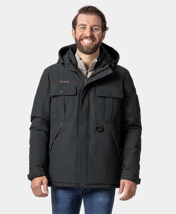 ororo SureWarm® 6-Zone Dual-Control Dual-Source Heated Jacket | ororo®