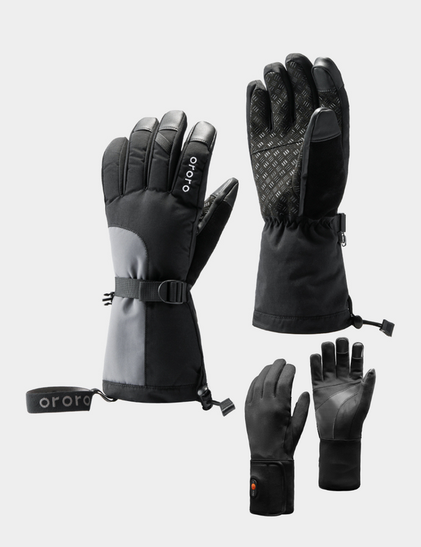 ororo "Twin Cities" 3-in-1 Heated Gloves | All-Weather Versatility | ororo®