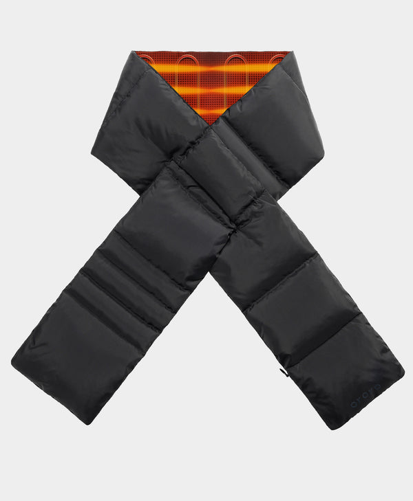 Ororo Unisex Heated Puffer Down Scarf | 14-Hour Heat | Ororo®