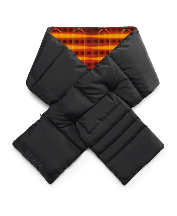 ororo Unisex Heated Puffer Down Scarf | Battery-Powered Warmth | ororo®
