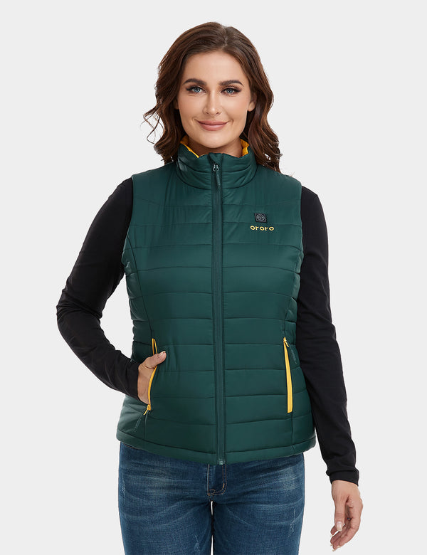 ororo Women's Classic Heated Vest | New Colors | Lightweight & Comfy | ororo®