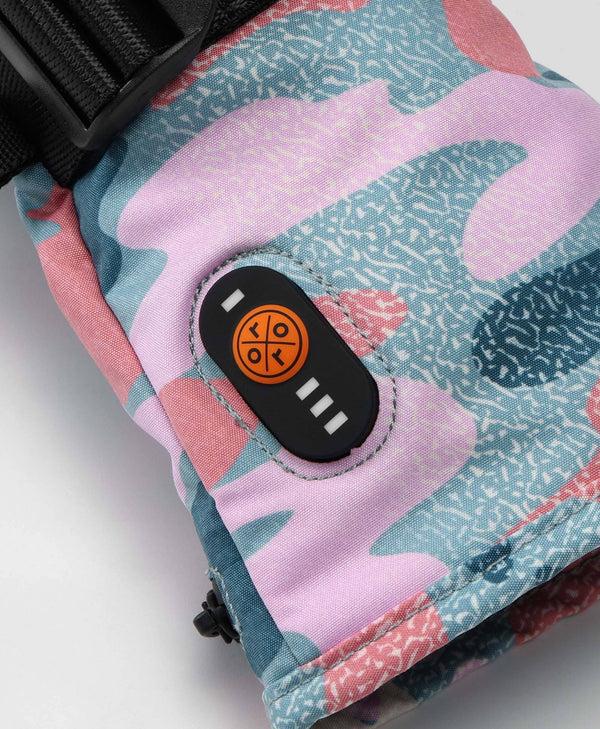 Ororo Women's Colorprint Heated Lightweight Gloves | Ororo®