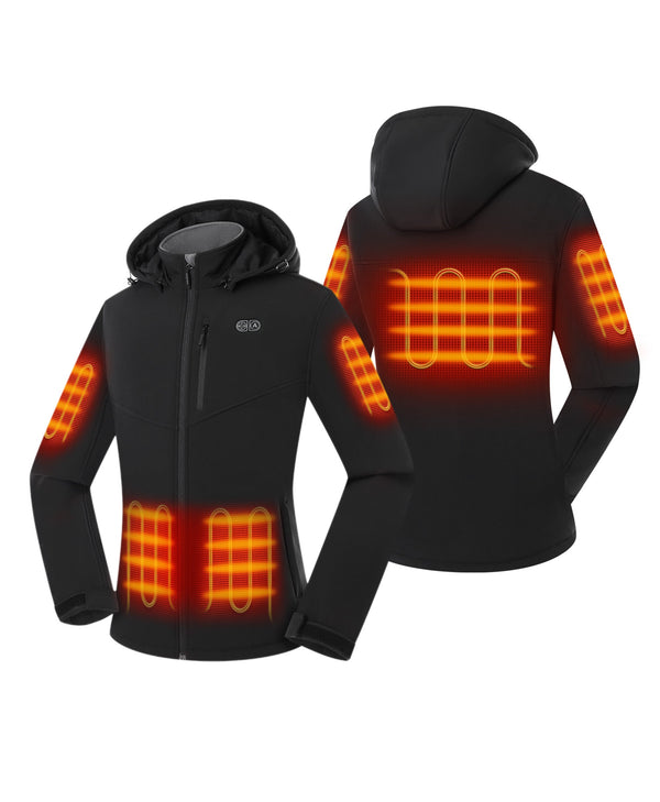 Ororo Women's Heated Dual Control Jacket (Pocket Heating) | Ororo®