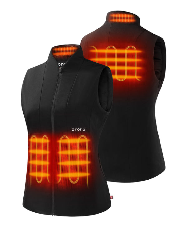 Ororo Women's Heated Golf Vest With PrimaLoft® Insulation | Ororo®
