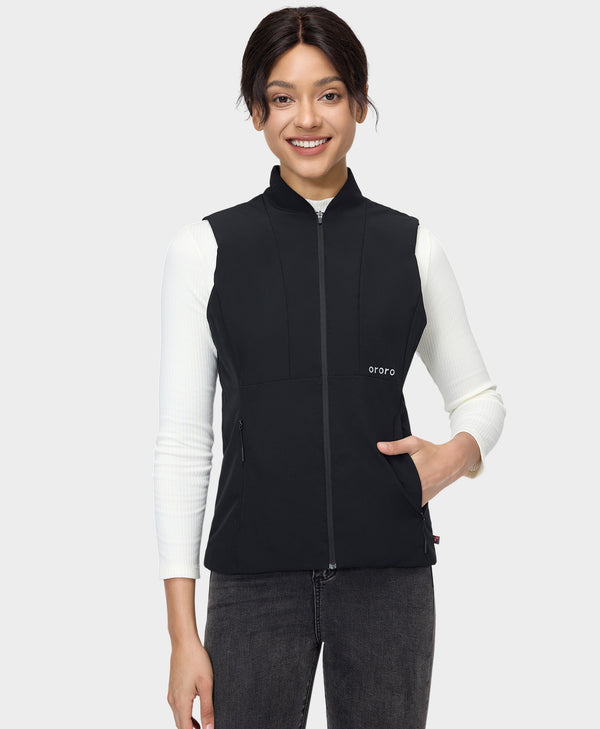 ororo Women's Heated Golf Vest with PrimaLoft® Insulation | ororo®