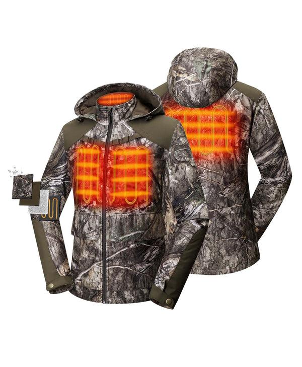 Ororo Women's Heated Hunting Jacket | Mossy Oak Country DNA | Ororo®