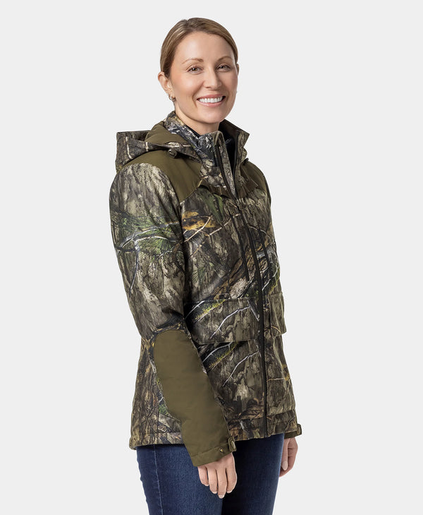 Ororo Women's Heated Hunting Jacket | Mossy Oak Country DNA | Ororo®