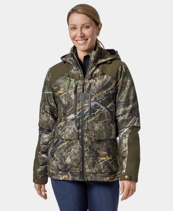 ororo Women's Heated Hunting Jacket | Mossy Oak Country DNA | ororo®