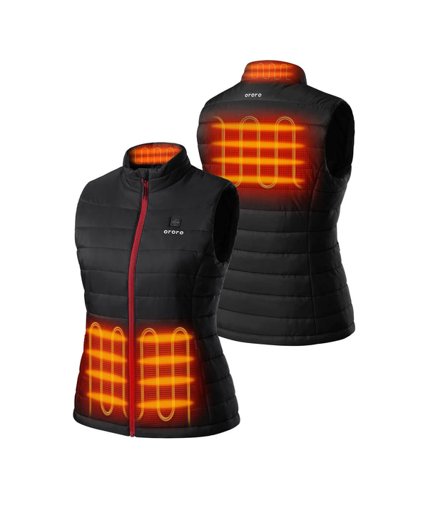 ororo Women's Heated Padded Vest | Up To 10 Hours Of Heat | Ororo®
