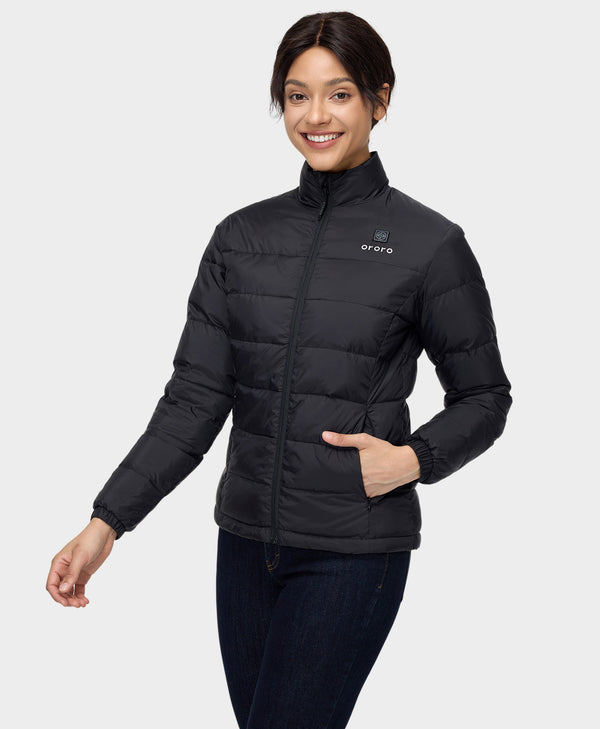 Ororo Women’s Heated Puffer Jacket | THERMOLITE® Insulated | Ororo®