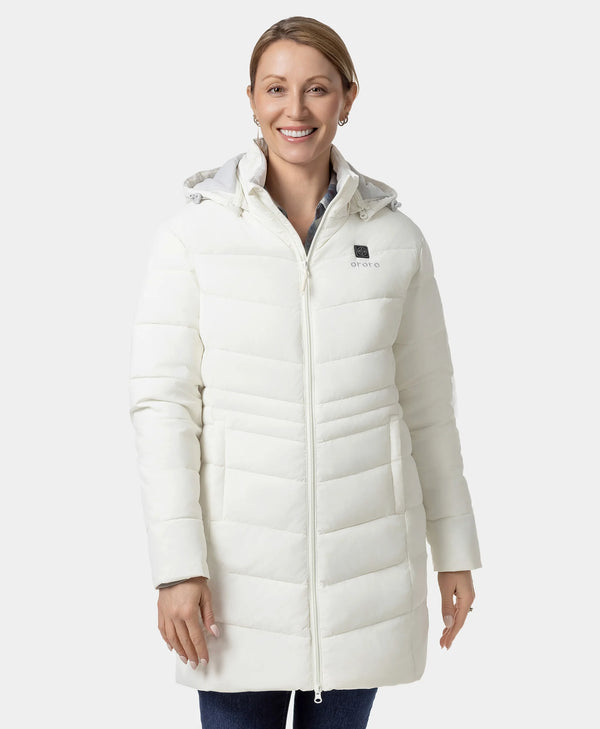 ororo Women's Heated Puffer Parka | 3 Heating Zones | ororo®