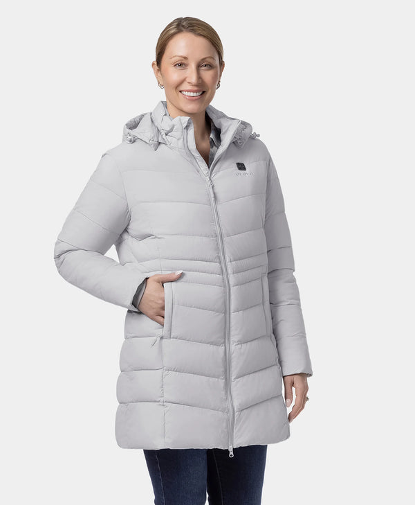 Ororo Women's Heated Puffer Parka | 4 Heating Zones | Ororo®