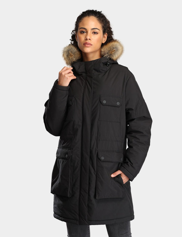 ororo Women's Heated Thermolite® Parka | Up to 10 Hrs of Heat | ororo®