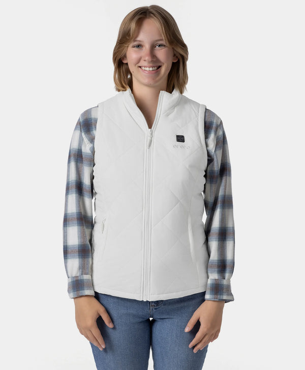 ororo Women’s Junior 4-Zone Heated Quilted Vest | ororo®