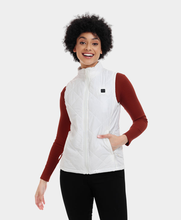 Ororo Women's Lightweight Quilted Heated Vest | 4 Heating Zones | Ororo®