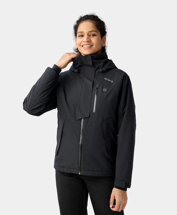 Ororo Women's Waterproof Heated Ski Jacket | PrimaLoft® Insulated | Ororo®