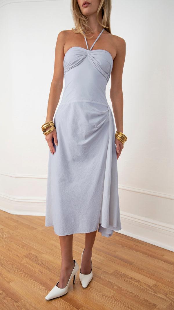 Orseund Iris Bardot Midi Dress