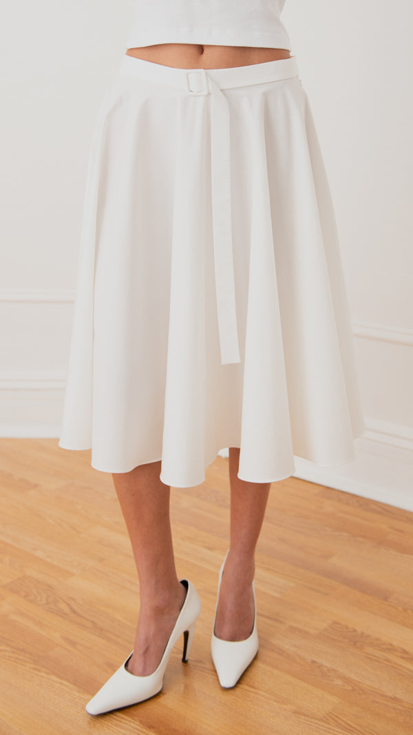Orseund Iris Daisy Belted Circle Skirt