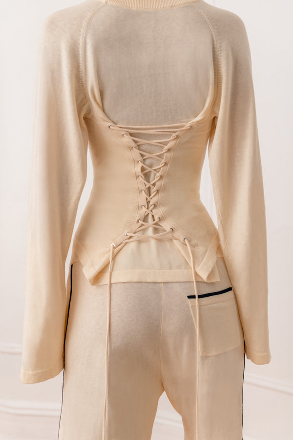 Orseund Iris Off-Season Knitted Raglan Shirt