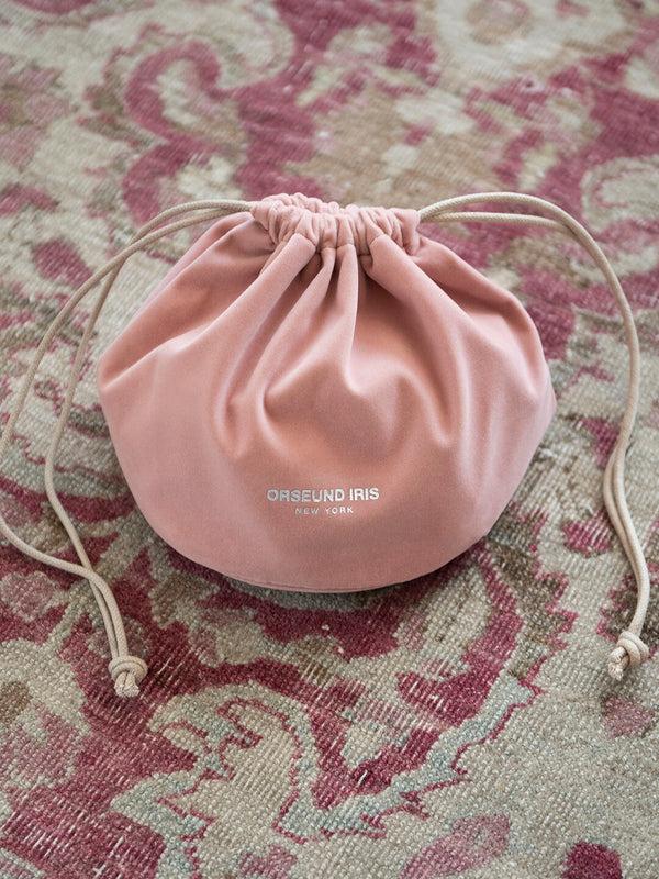 Orseund Iris Small Signature Velvet Travel Pouch