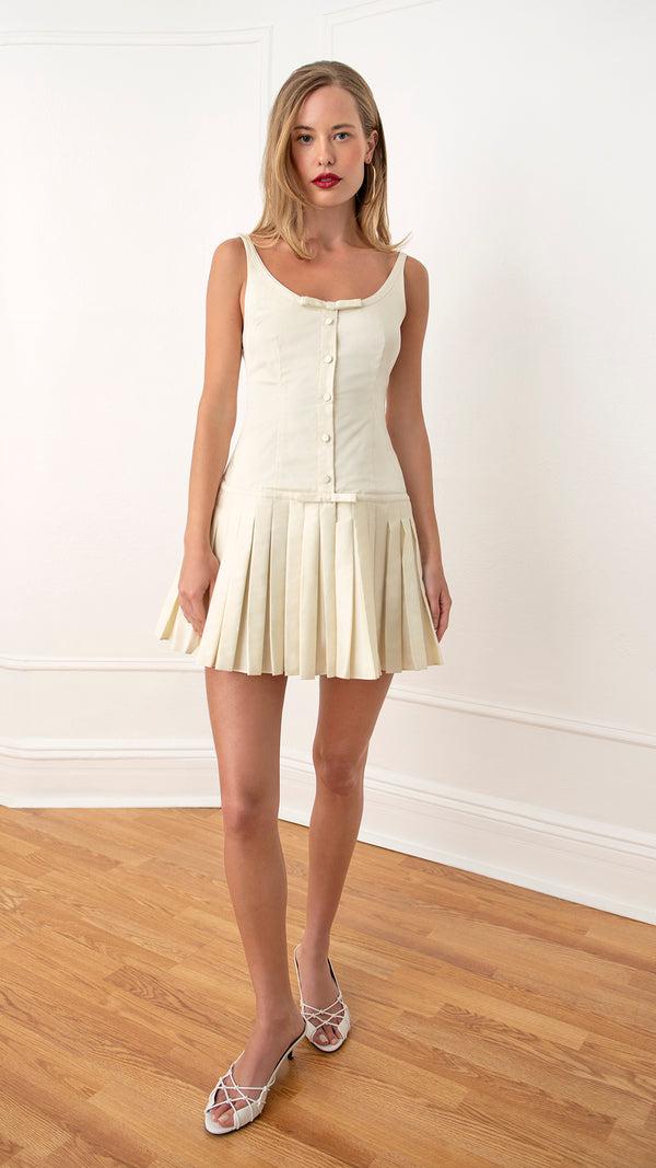 orseund iris Valerie Pleated Dress